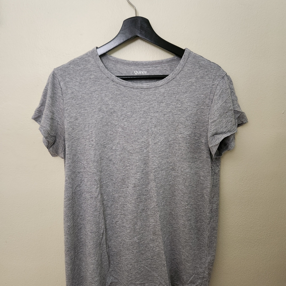Quince Heather Gray Maternity Tee